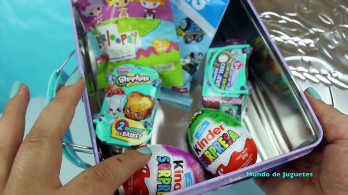 Juguetes Caja Sorpresa de Frozen con Juguetes de Kinder Sorpresa Shopkins Lalaloopsy Thomas y Amigos