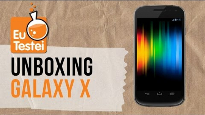 Galaxy X (Galaxy Nexus) GT-I9250 Samsung Smartphone - Vídeo Unboxing EuTestei Brasil