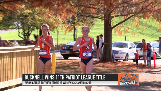 Bucknell wins Patriot League Women's Cross Country Championship