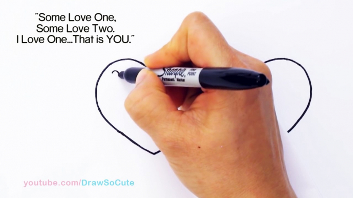 How to Draw Cute Hearts Easy