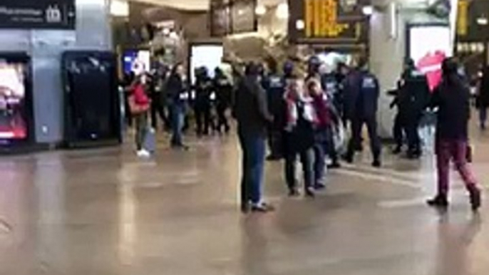 Lyon: Importante opération de police en cours Gare de la Part-Dieu pour évacuer un train