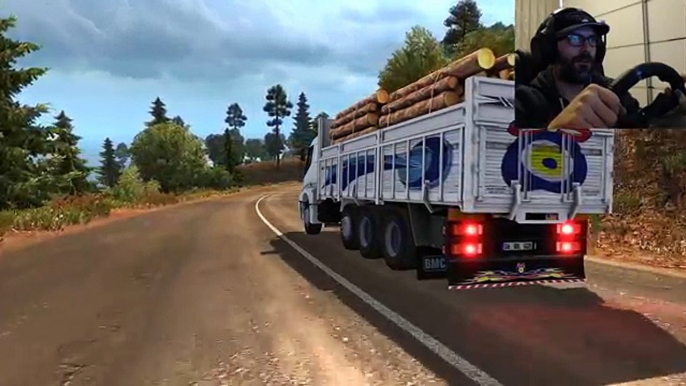 Euro Truck Simulator 2 BMC Pro 827 Kirkayak Logitech G29