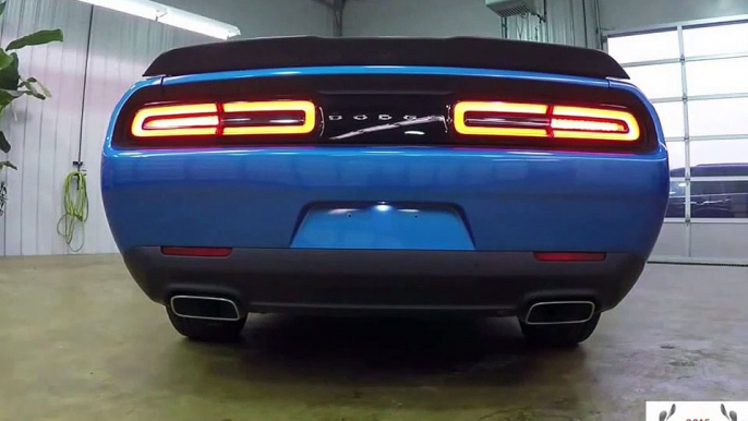 2015 Dodge Challenger RT Scat Pack Blue Leather HEMI 392 17842, sport cars video, sport cars