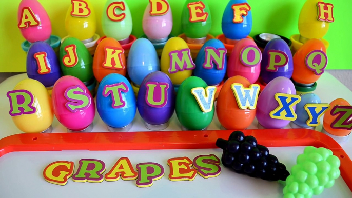 A-Z Alphabet Surprise Eggs-Learn Letters ABC, Words And Spellings--Preschool Learning-Kids Z Fun