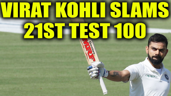 India vs South Africa 2nd test 3rd day : Virat Kohli slams 21st test ton | Oneindia News