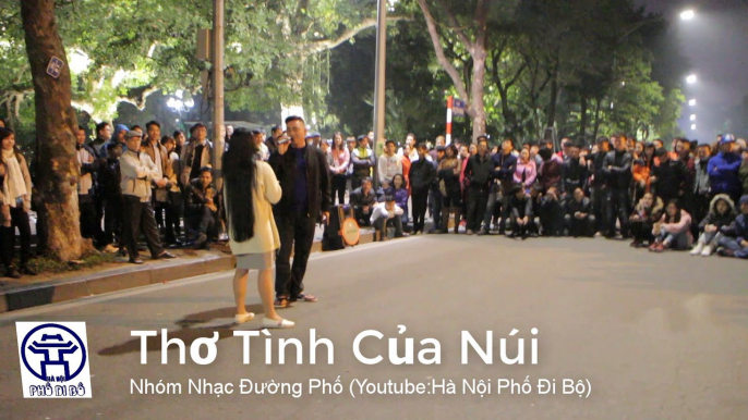 Thơ Tình Của Núi trên Phố Đi Bộ Hà Nội