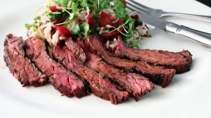 Marsala Marinated Skirt Steak - Easy Grilled Skirt Steak Recipe