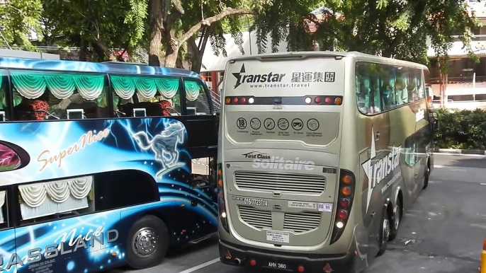 Singapore to Kuala Lumpur by Transtar Solitaire Bus