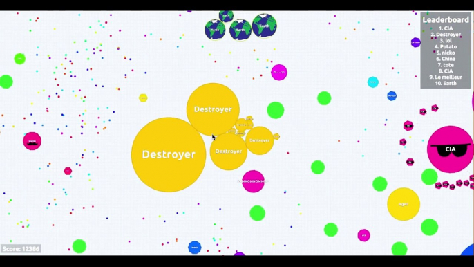 AGAR Gameplay - [All About Them Blobs] [High Score] [Highly addictive]