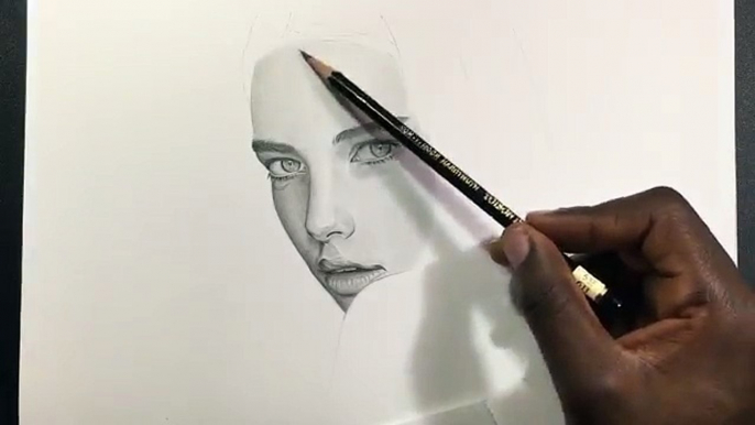 HOW TO BLEND/SHADE REALISTIC SKIN (NO TIMELAPSE)