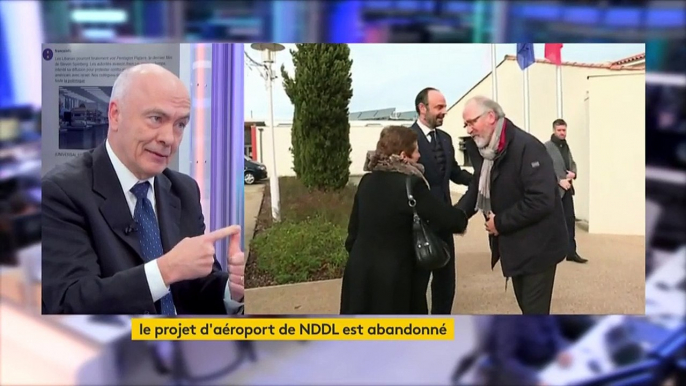 Le député LR Marc Le Fur regrette l'abandon du projet d'aéroport à Notre-Dame-des-Landes