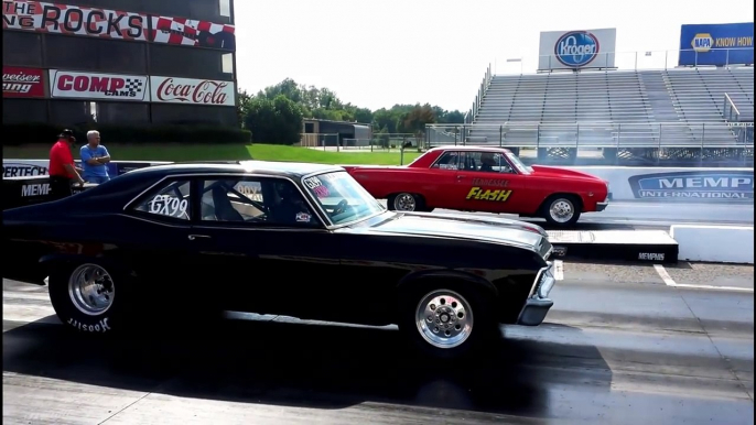 American Muscle Cars Drag Racing!