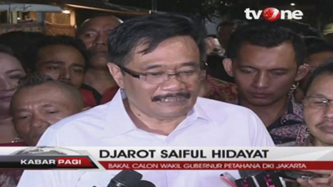 Djarot Saiful Hidayat Datangi Warga Teluk Gong