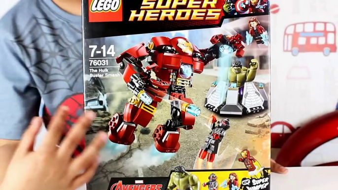 Lego Avengers Age of Ultron: HulkBuster Smash 76031, Iron Man vs Ultron 76029