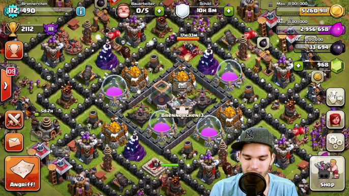 CLASH OF CLANS: RATHAUS LVL 10!!!!! ✭ Lets Play Clash of Clans [Deutsch/German HD]