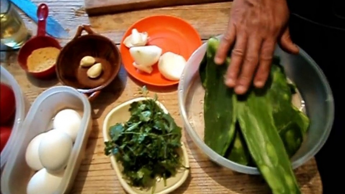 RECETA DE NOPALES-CALDILLO DE NOPALES-lasdeliciasdelupita