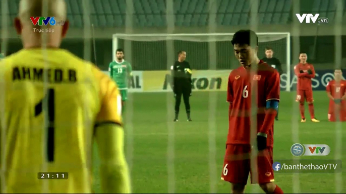 Loạt sút 11 m giữa U23 Việt Nam vs U23 Iraq