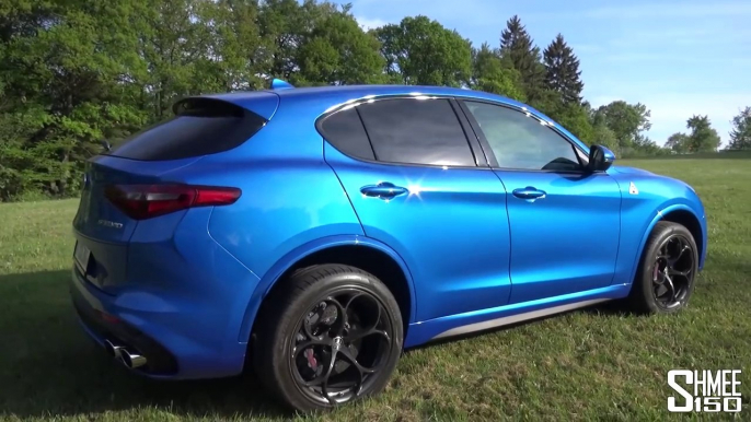 Is the Alfa Romeo Stelvio Quadrifoglio the Ferrari of SUVs TEST DRIVE Shmee150