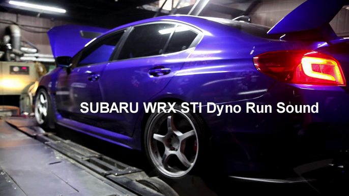 [ FLETA ] SUBARU WRX STI AWD GHP Tuning  Dyno Run Sound 다이노 테스트 사운드