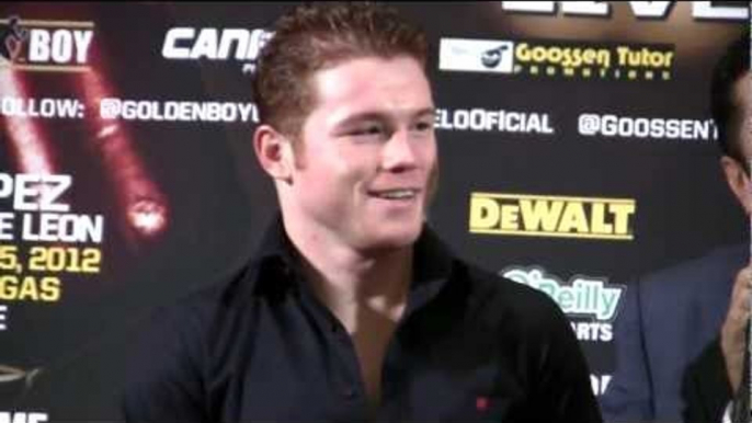 Saul Canelo Alvarez vs Josesito Lopez - Part 2 (post fight press conference)