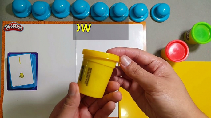 Learn to count to 10 with Playdoh