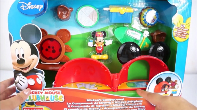 MICKEY MOUSE BRINQUEDOS DISNEY O ACAMPAMENTO DO MICKEY KidsToys em Portugues