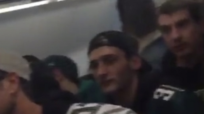 Eagles Fans Trapped on Philly-Bound Train After Historic Super Bowl Victory