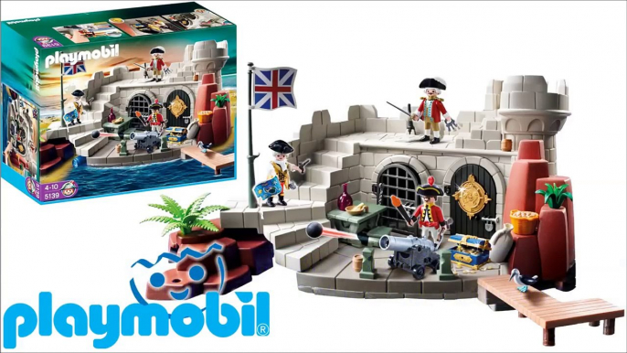 PLAYMOBIL PIRATES - 5139 SOLDIERS FORT WITH DUNGEON (eng) PLAYMOBIL REVIEW