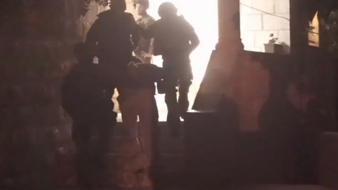 IDF Releases Video of West Bank Raid That Killed Rabbi Shooting Suspect