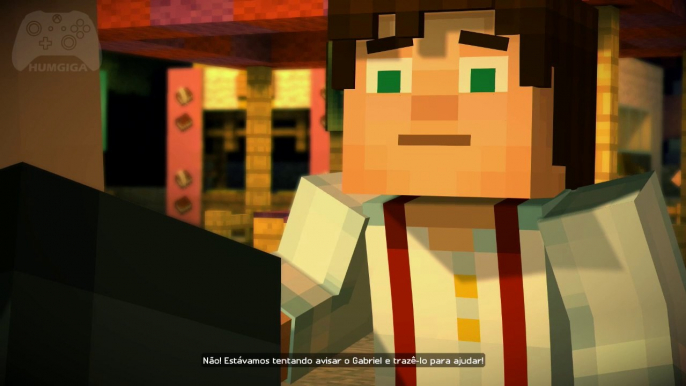 Minecraft Story Mode for XONE (Ep1 Parte05) - GAMEPLAY SEM COMENTÁRIO