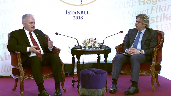 Başbakan Yıldırım: ABD gibi büyük bir ülke, bu kadar ordusu var, bu kadar imkanı var, 3-5 tane caniye, alçak terör örgütüne muhtaç bir ülke mi? - İSTANBUL