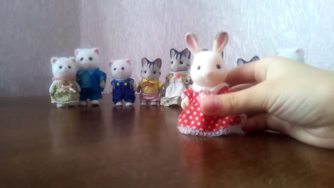 Мои жители Sylvanian Families !!!(Сильваниан фэмилис)