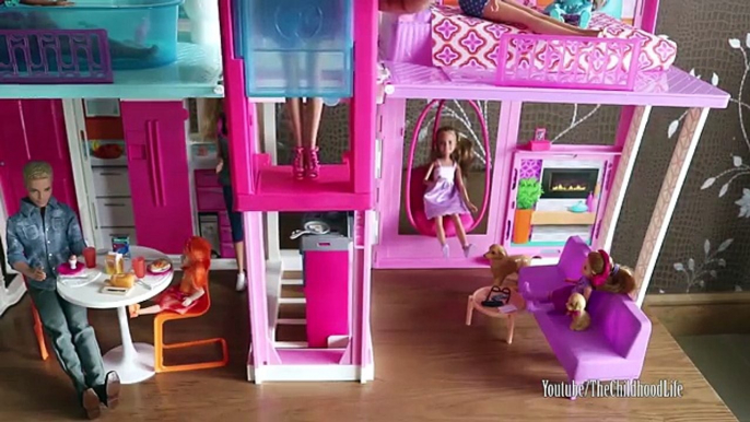 Barbie Dreamhouse 2016 - Best Barbie Dreamhouse Unboxing Aseembly and Full House Tour