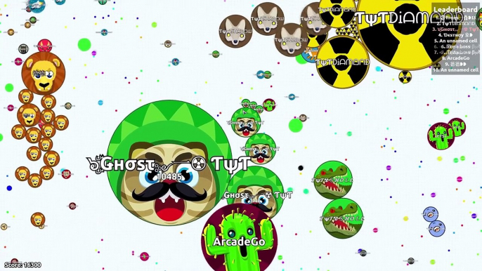 Agar.io - ULTIMATE DESTROYING TEAMS IN AGARIO // ( Destroying Teams Solo in Agario )