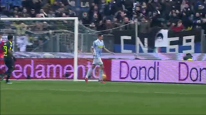 Thiago Cionek Goal HD  SPAL 0-1 Inter 28.01.2018