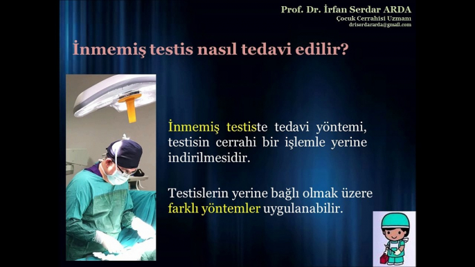 Çocuklarda inmemiş testis - 4: İnmemiş testis nasıl tedavi edilir?