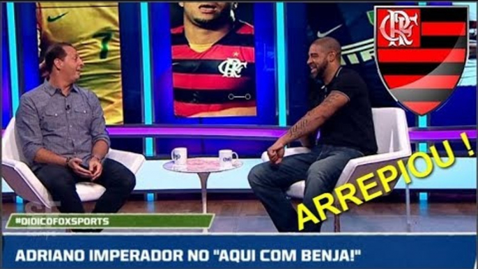 OLHA O QUE ADRIANO FALOU SOBRE ALEX MURALHA E RETORNO AO FLAMENGO EM 2018