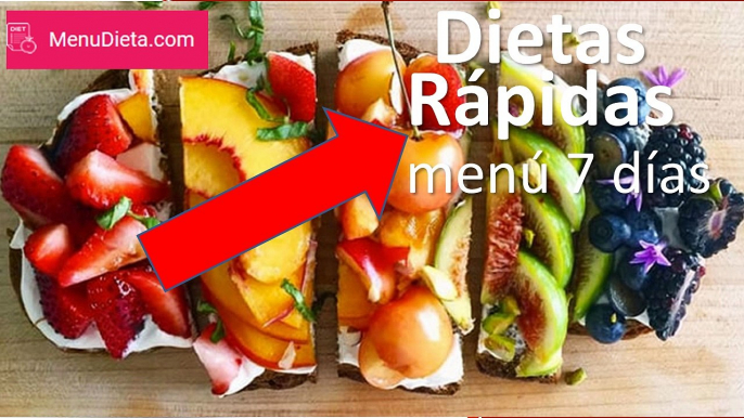 Dieta Rápida. Menú para bajar kilos - La clave para Bajar de Peso