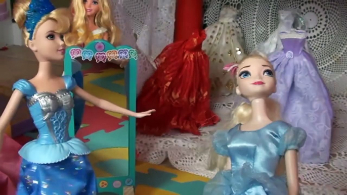 Anna and Elsa | Anna and Kristoff getting married P1 | Anna chooses a wedding dress Disney Frozen