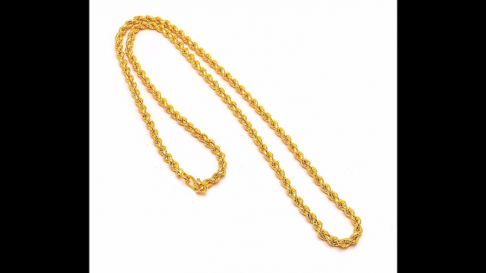 NEW SIMPLE CHAIN DESIGNS COLLECTION, GOLD CHAIN FOR LADIES & JENTS, GOLD JEWELLERY COLLECTION