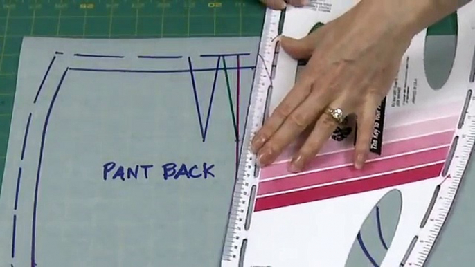 How to Make a Fish Eye Dart in Pants Back with Sure-Fit Designs