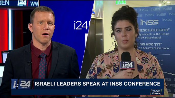 i24NEWS DESK | Israeli leaders speaks at INSS conference | Wednesday, January 31st 2018