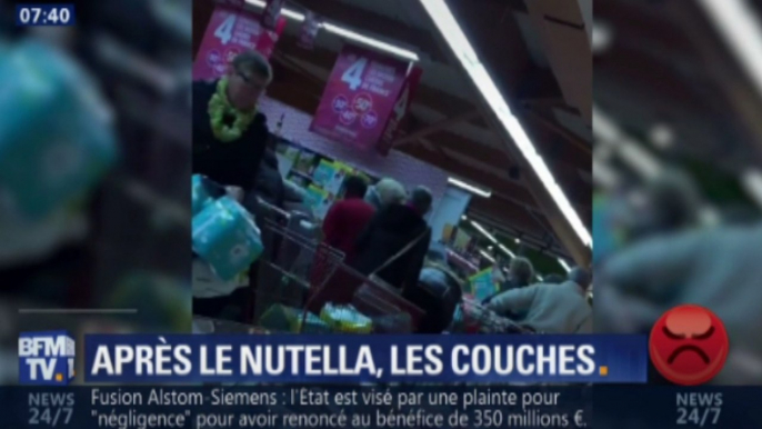 [Zap Actu] Après le Nutella, nouvelle émeute pour des couches Pampers (01/02/2018)