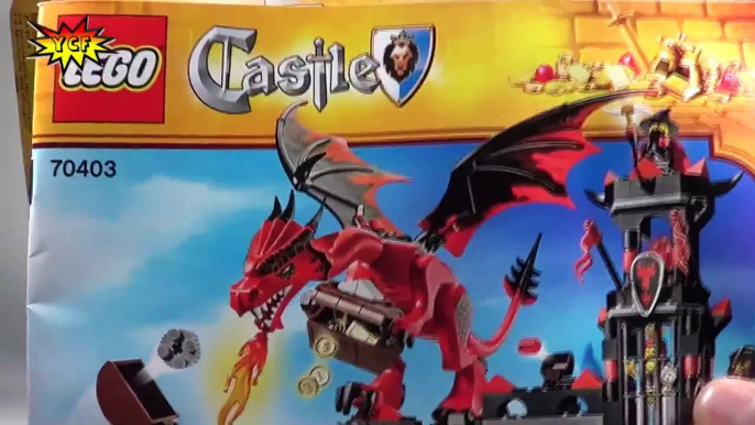 LEGO Castle Dragon Mountain Review - new LEGO 70403