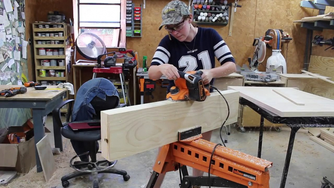 Folding Outfeed Table For Table Saw