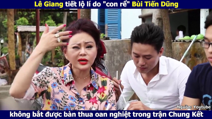 Lê Giang tiết lộ lí do "con rể" Bùi Tiến Dũng không bắt được bàn thua oan nghiệt trong trận Chung Kết