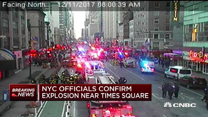 New York City Police Confirm Explosion In Port Authority | CNBC