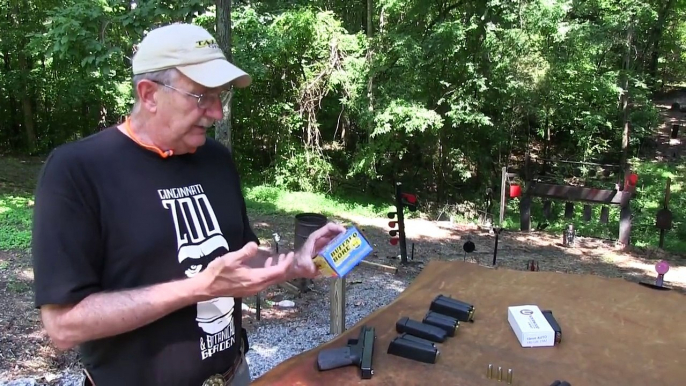 Glock 20 & Glock 29  with Heavy Hard Cast Buffalo Bore bullets