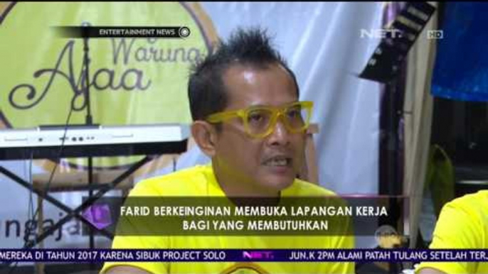 Farid Aja Kenalkan Bisnis Kuliner Terbarunya