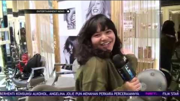 Amel Carla Merubah Gaya Rambut Jadi Keriting